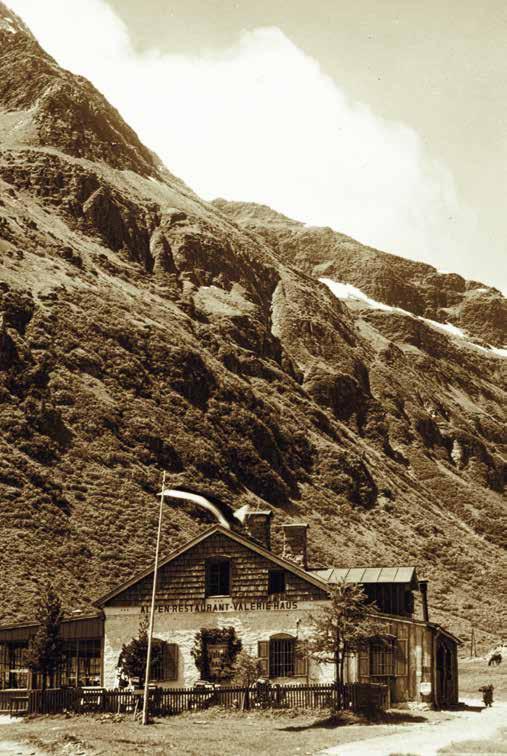 Überquerung des Alpenhauptkammes nach Kärnten erbaut.