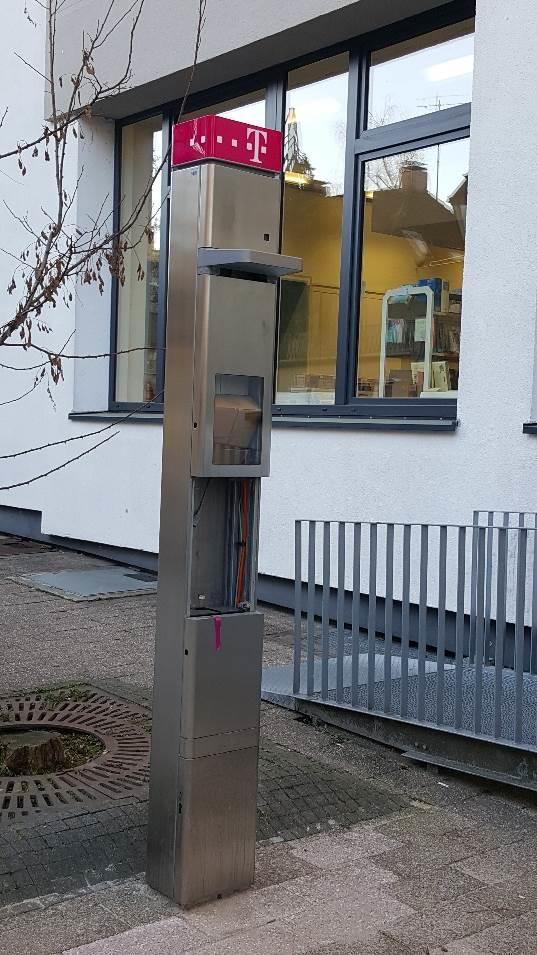 cell - Einrichtung durch die Telekom.