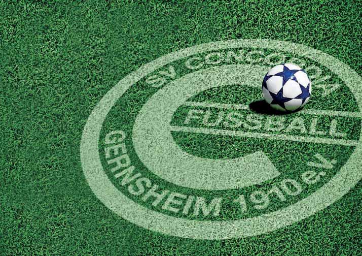 36 Concordia 1910 Gernsheim Fußball Club der 100er Liebe Freunde.