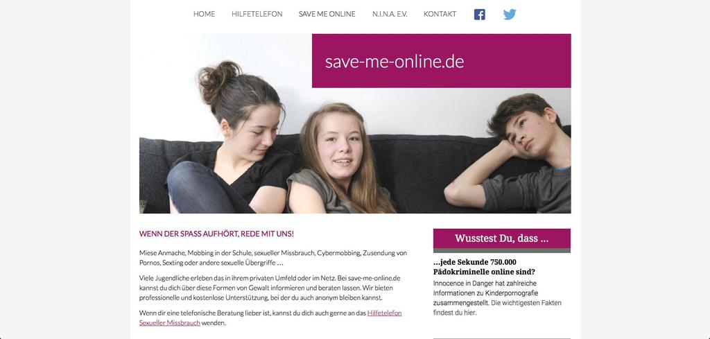 4. Informationen www.save-me-online.de www.