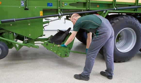 linken Seite des Wagens. Sie sparen Zeit und lange Wege.