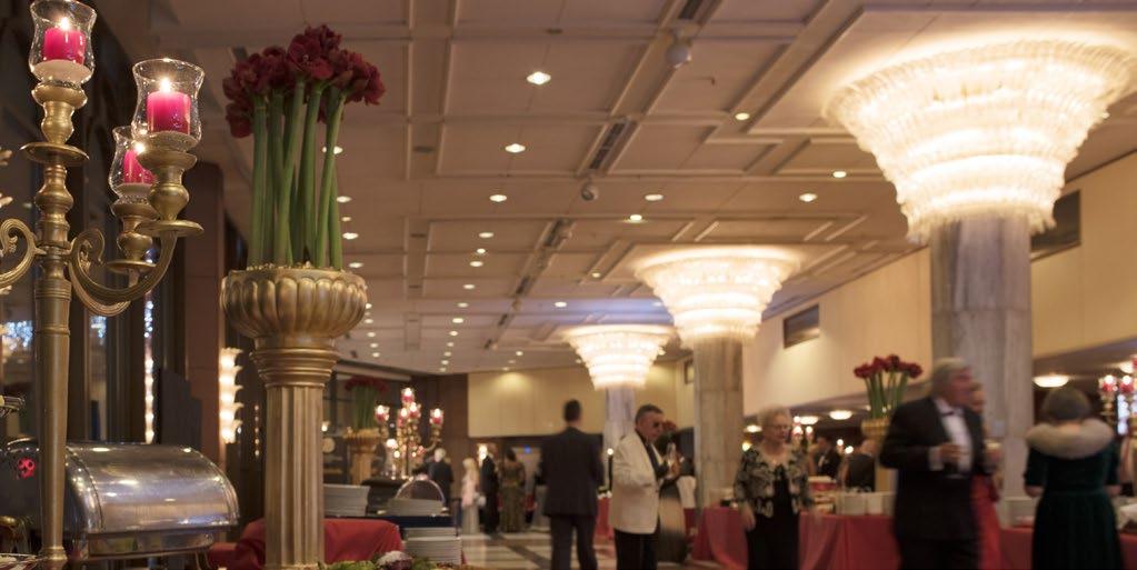oder Gala-Diners bieten Landgraf-Friedrich-Saal und Blanc-Foyer eine ideale Kombination, die jeden