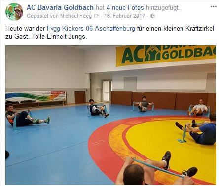 Welche Vorteile bringt die Partnerschaft mit dem AC? Der Name des AC Bavaria Goldbach soll in der Bevölkerung wieder eine positive Resonanz erfahren.
