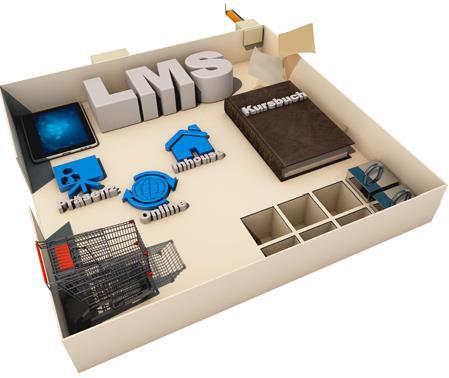 Einbindung in ein LMS Bei Einbindung der Kurse in ein LMS (Lernmanagementsystem) ergeben sich eine Reihe an Vorteilen für die Nutzer.