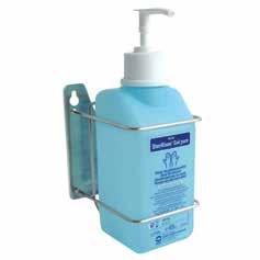 BODE Eurospender Für Händedesinfektionsmittel, Wasch- und flegelotionen autoklavierbar überall anzubringen, langlebig für O-, Funktions-, Stations- und allgemeine Hygienebereiche sowie Arzt- und