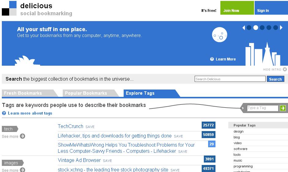 1. Einführung: Tagging Systeme & Folksonomies Arten von Tagging Systemen Social Bookmarking Dienste