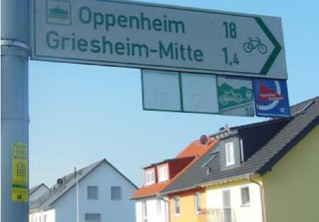 verdreckte Radwegweiser Betroffene