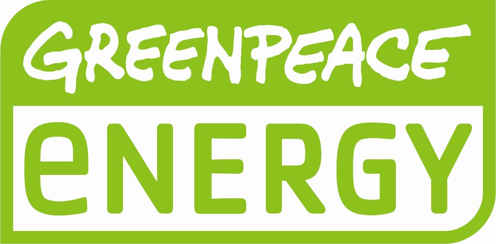 Zusammenfassung und Ergebnis Greenpeace Energy eg (im Folgenden Greenpeace Energy ) liefert seit dem Jahr 2000 sauberen Strom an ihre Kunden.