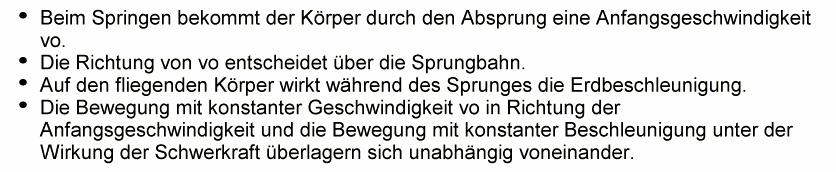 Springen und Werfen Animation Werfen Inst.f.Med.