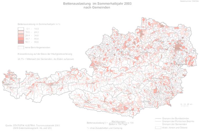 Solarenergienutzung im Tourismus Österreich-Daten 2007/2008 126 Mill. Nächtigungen in 73.
