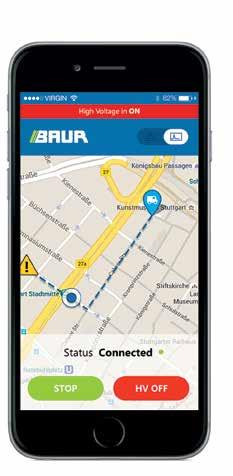 Messwagenfernsteuerung mit der BAUR Remote Control App Die App bietet Ihnen die Möglichkeit, Funktionen des titron-systems extern zu steuern.