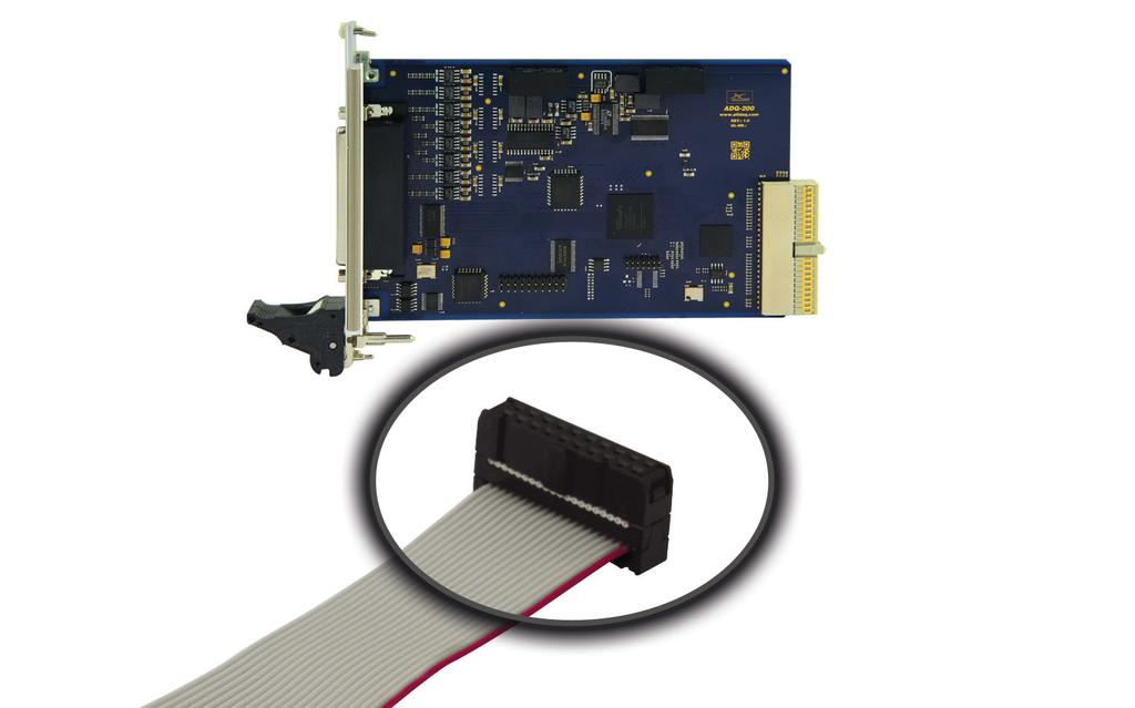 Anhang Anschluss Zusatzslotblech/Blende für ST2 Hinweis: Zur Nutzung der TTL-Digital-I/Os (Port C und D) benötigen Sie ein zusätzliches Slotblech/Blende mit 25-poliger Sub-D-Buchse auf 20-pol.