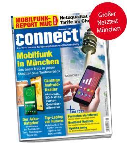 Das Extra für alle Münchner Smartphone-Nutzer: eine ausklappbare Karte, die den besten Netzbetreiber in jedem Stadtviertel zeigt!