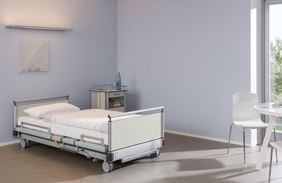 Es ver leiht jedem Patientenzimmer eine besonders wohnliche Atmosphäre.
