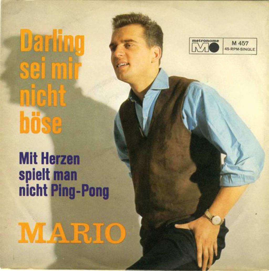 Metronome M 457 Single VÖ Februar 1964 Darling sei mir nicht böse