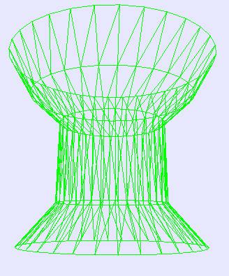 3. Projektverlauf Das Erstellen eines solchen TriangleStripArrays geschieht in der Methode makesurface3d() in der Klasse Ansicht3D.