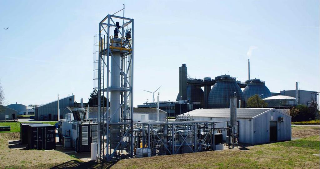 Fallstudie 3 Biogasverwertung Standort: Kläranlage Avedore (Dänemark) Größe: 500.