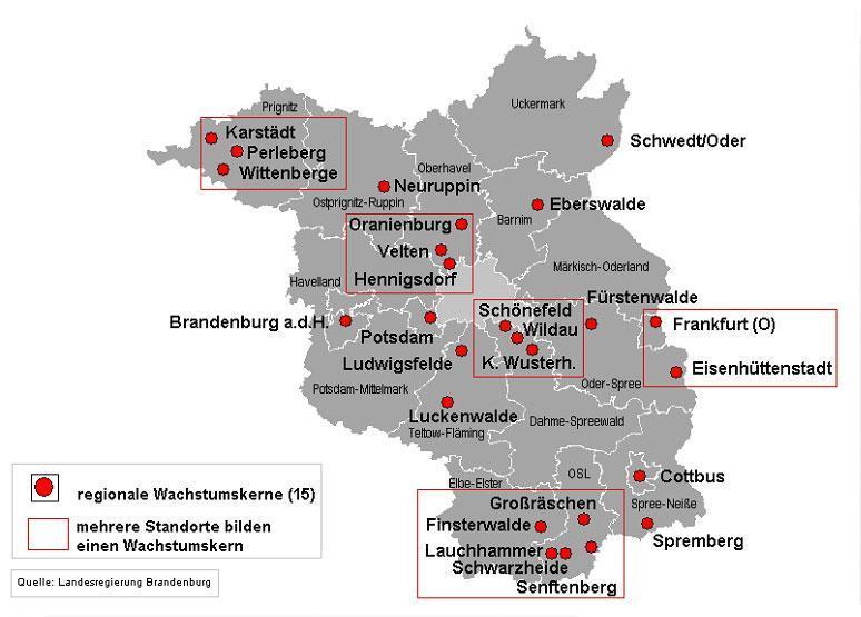 3.2 Wirtschaftliche Entwicklung Oberhavel gehört zu den wirtschaftsstärksten Landkreisen im Land Brandenburg.