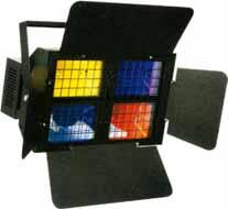 With this floodlight you are able to mix all colour combinations. Compact design and calmness distinguish this device. The best requirements for using on stages or shows.