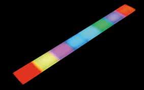 STARTUBE LED Mit 1680 Hochleistungs-LEDs die auf 8 Segmente unterteilt sind lässt sich eine schier unfassbare Farbvielfalt realisieren. Ob sanfte Pastelltöne, knalliges Grün oder sattes Rot.
