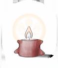 In stillem Gedenken an Siegmund Laudamus gestorben am 15. August 2016 Yvonne Laudamus entzündete diese Kerze am 12. November 2018 um 19.