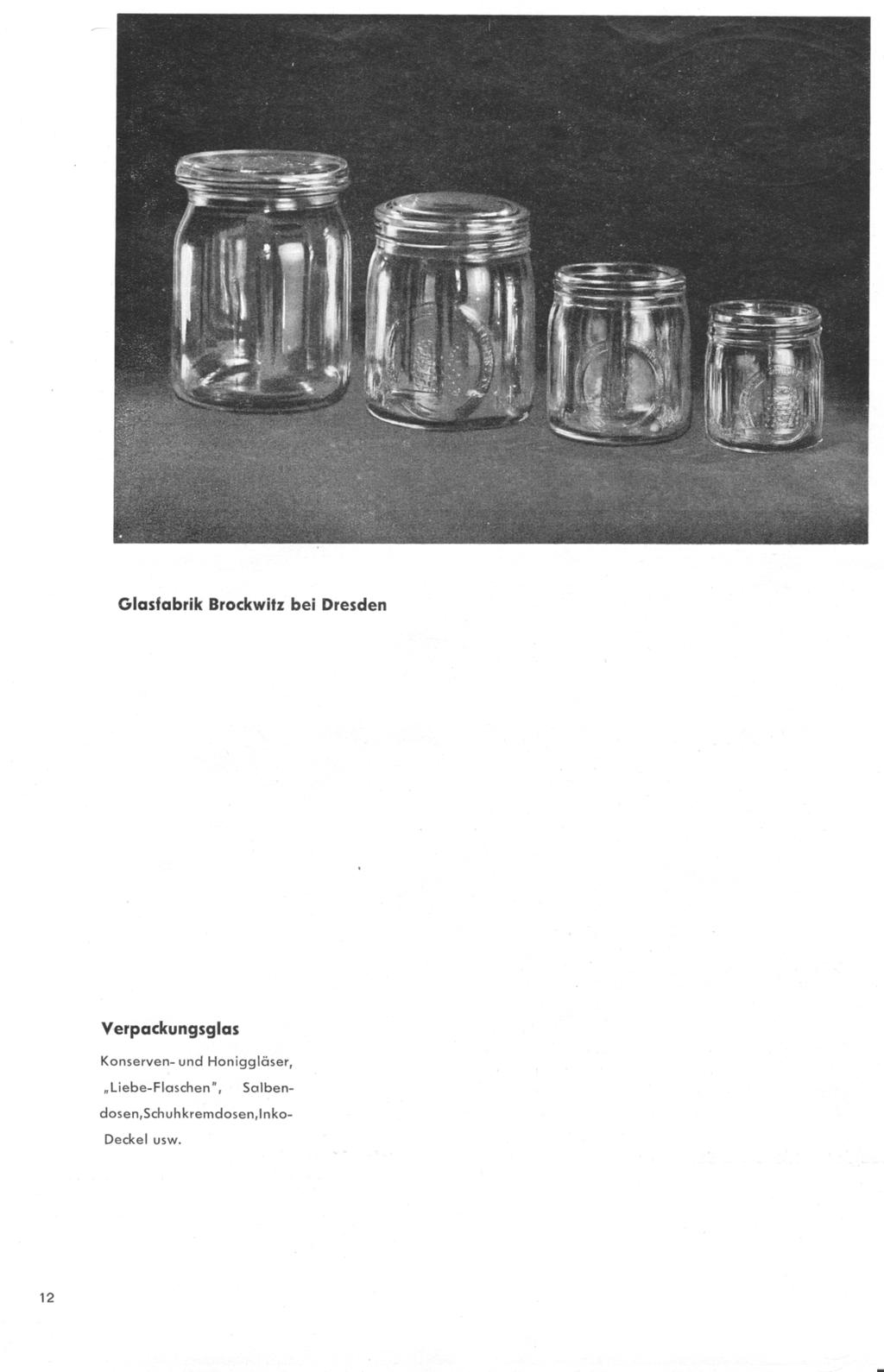 Abb. 2008-3-07/011 MB VVB Kamenz 1949, Seite 12, Glasfabrik Brockwitz