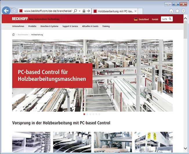 PC-Control Die universelle und branchenunabhängige Steuerungslösung u www.