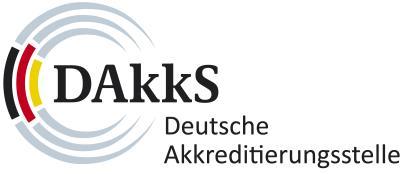 Deutsche Akkreditierungsstelle GmbH nach DIN EN ISO/IEC 17025:2005 