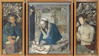 108 1. bundesweite Experten- und Fortbildungstagung Prävention Plötzlicher Säuglingstod in Deutschland Abb. 1 Albrecht Dürer. Dresdner Altar (1496).