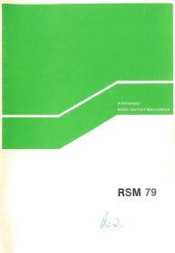Gebrauchsrasenmischungen 1979 RSM Sportrasenmischungen 1979 5 At, 40-80 Fr.