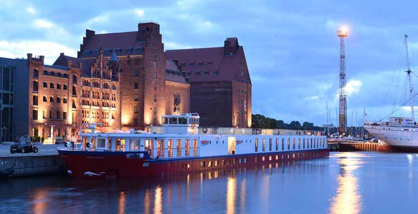 OSTSEETRÄUME Stralsund Ostseeinseln Potsdam 8-tägige Flusskreuzfahrt mit der MS Katharina von Bora inkl.
