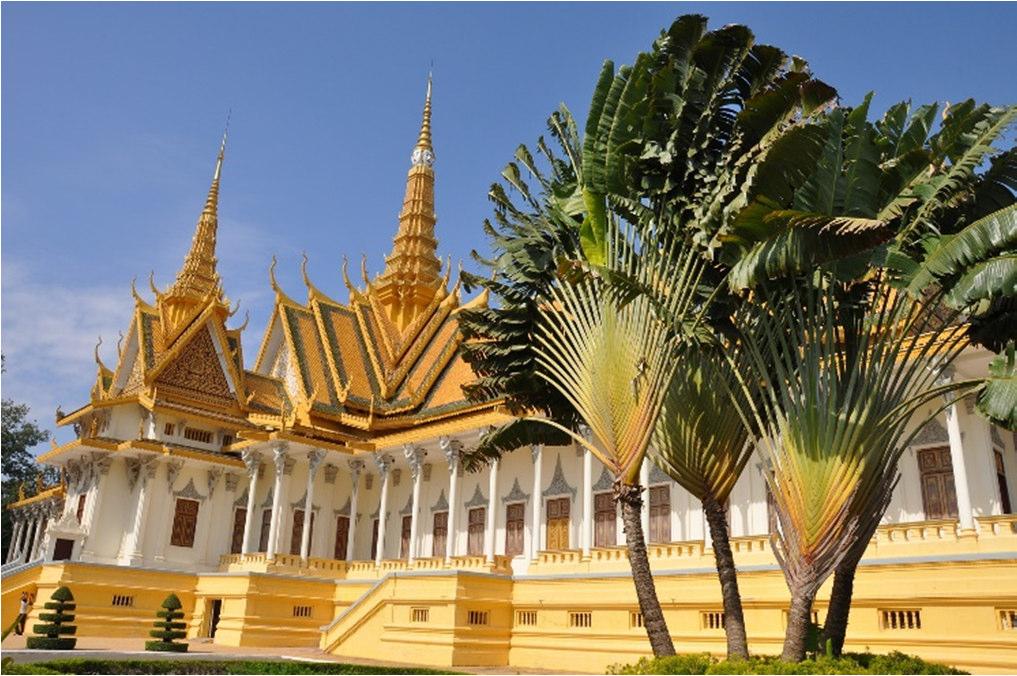 Am Nachmittag besuchen Sie das in traditioneller Khmerarchitektur erbaute Nationalmuseum, welches eine exquisite Sammlung an Khmer-Kunst beherbergt. Gemeinsames Abendessen im Restaurant. 5.