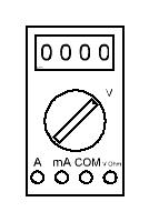 S Elektro-Experimentier-Box Schule 21 Ersetzen des Multimeterbildes durch ein Symbol Auch das Messgerät kann vereinfacht dargestellt werden Messgerät Symbol Beschreibung Das Voltmeter wird mit einem