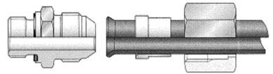 Verschraubungen Montage von 37 -Bördelverschraubungen nach ISO 8434-2/SAE J 514 1. Rohr rechtwinklig absägen, hierbei keinen Rohrabschneider oder Trennschleifer verwenden. 2.