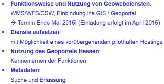 KommunennetzWerkstatt GDI: Rück- und Ausblick 3. Treffen Kommunennetzwerk GDI, 24.03.