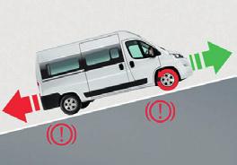 Tipps und erweiterte Ausstattungshinweise Optionen Fiat Hillholder, Hill Descent Control (Bergabfahrhilfe), Traction Plus Der Fiat Hillholder verhindert beim Anfahren an Steigungen ohne Einsatz der