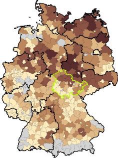 Mio. m³ Strohpotenzial in Deutschland
