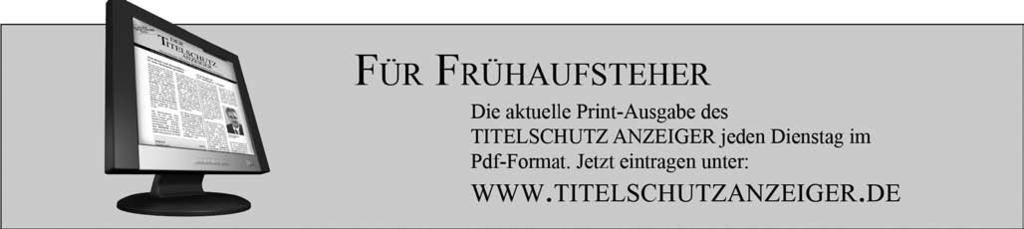 Blutwurz H. Gietl Verlag & Publikationsservice GmbH, Pfälzer Straße 11, 93128 Regenstauf Top News aus Werbung, Marketing und Medien www.new-business.