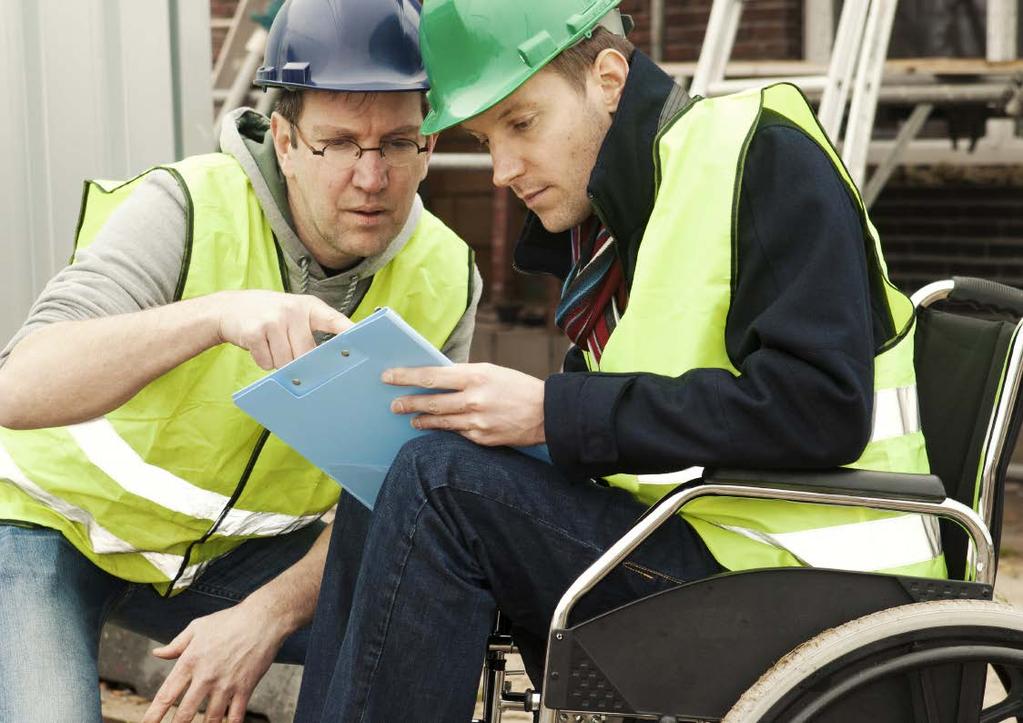 Arbeit für alle! Menschen mit Behinderungen haben ein Recht darauf, dass sie im Leben gute und gleichberechtigte Möglichkeiten bekommen.