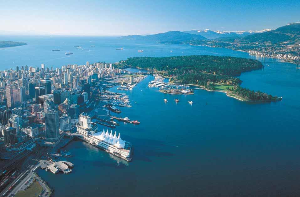 74 Englisch Vancouver Central BUSINESS z 30 PLUS PRAK Global Village English Centres Vancouver (ca. 2.5 Mio. Einwohner) ist eine moderne Metropole mit multikulturellem Ambiente.