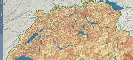 Atlas der Schweiz - Thematische Kartentypen Vergleich von den Nationalatlanten (V) Layout Al Atlas der