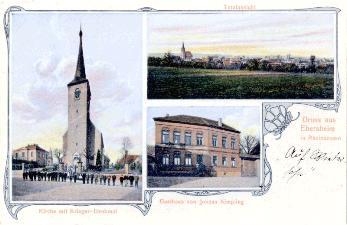Gaststätten von Mainzer Brauereien in den Vororten EB Gasthaus von Johann Kimpling (später