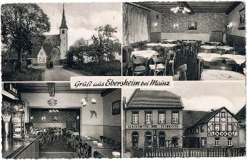 1919 vorhanden J/N J Kimpling und Darmstädter Hof Ebersheim, Bierbrauerei zur Sonne und Mainzer