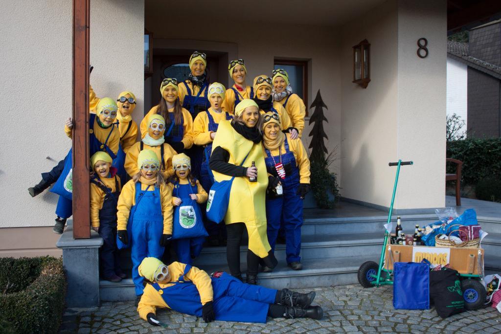 Auch konnte in diesem Jahr erstmals seit langer Zeit wieder eine Müllendorfer Fußgruppe für die Teilnahme am Rosenmontagszug des Karnevalsvereins Würmer Wenk aufgestellt werden.