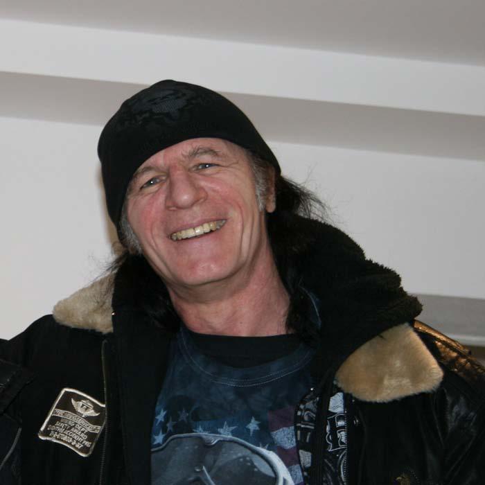 Rock-Gitarrist Herman Frank, Accept Besuch in der