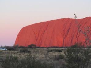 5. Tag: Alice Springs Uluru Kata Tjuta Nationalpark Fahrt zum Uluru/ Kata Tjuta Nationalpark.