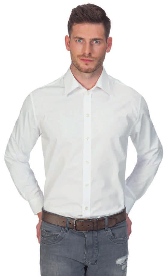 Schürzen / Shirts / Blusen Men s / Women s Poplin ong Sleeve Shirt 55 % Baumwolle / 45 % Polyester