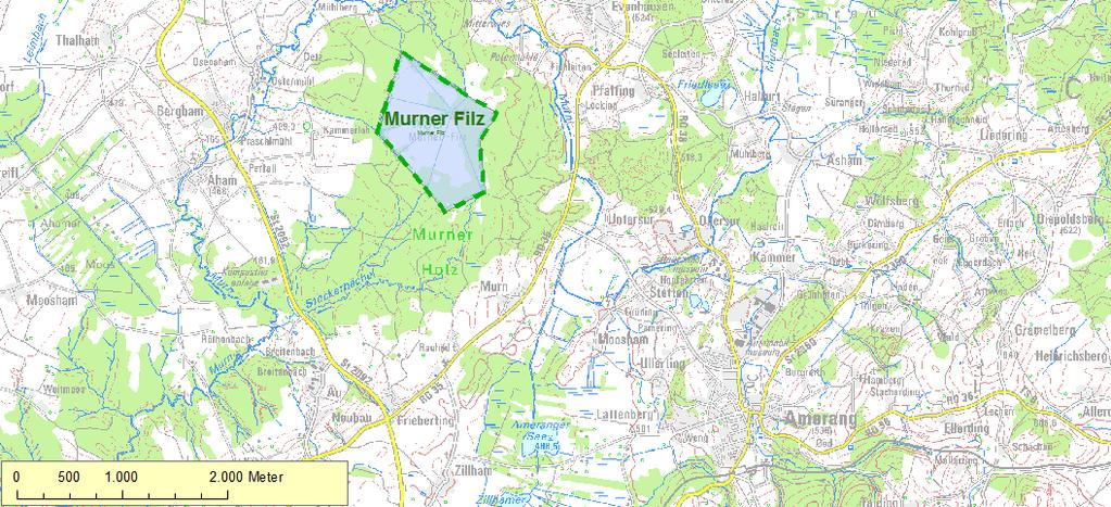 Das Gebiet Murner Filz ist gleichzeitig Naturwaldreservat, (siehe Kapitel 3.6.