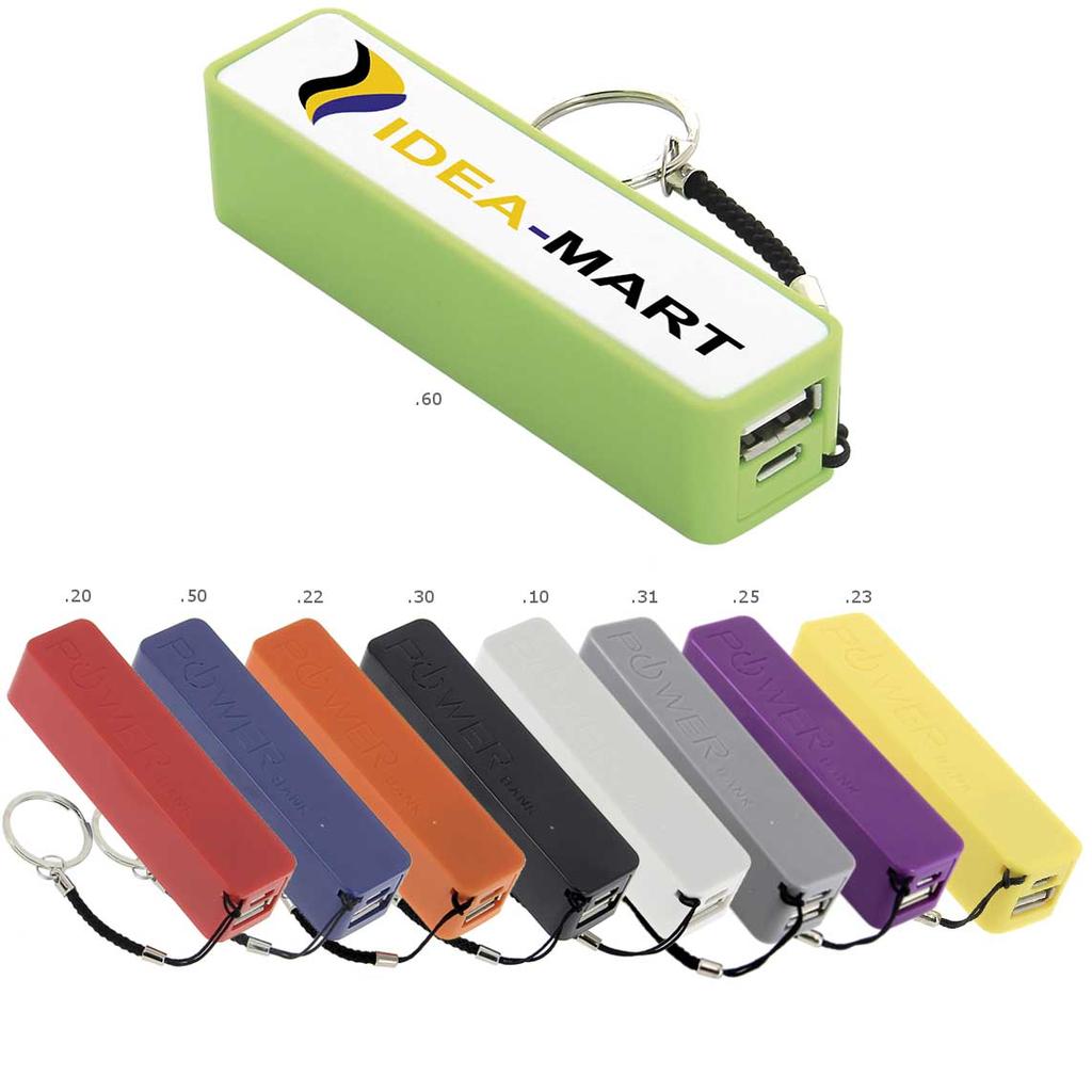 33 /Seite nur für weißes Gehäuse verfügbar (Mindestbestellmenge 100 Stück, 5 Tage extra lieferzeit) 09407 Keychain power bank 2200mAh 5.98 4.80 4.13 3.97 3.90 3.