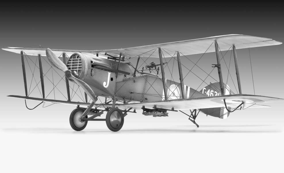 Bristol F.2B Fighter -0389 2013 BY REVELL GmbH. A subsidiary of Hobbico, Inc. PRINTED IN GERMANY Bristol F.2B Fighter Die Bristol F.